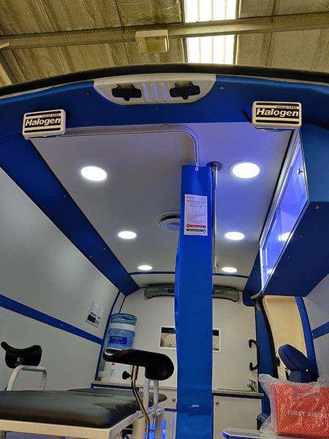 Mobile Clinic on Renault Master Bus